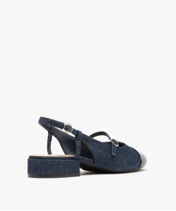 ESCARPIN FEC CAVUZ BLEU FO
